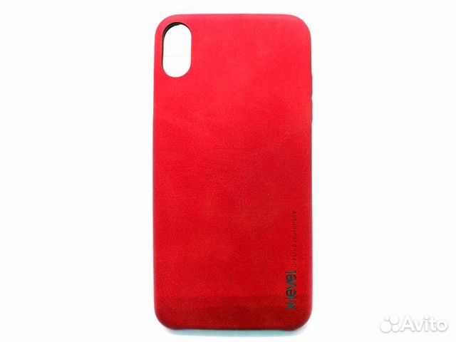 Чехол для Apple iPhone XS MAX накладка кожа XLevel