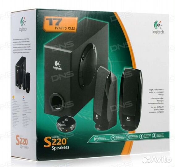 Колонки logitech s220