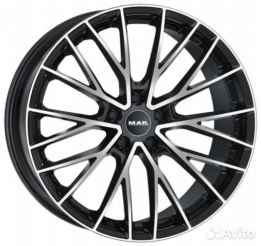 R19 5x114,3 8,5J ET30 D76 MAK Speciale Black Mirro