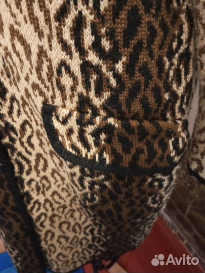 Пальто женское вязаное, 54-56 р