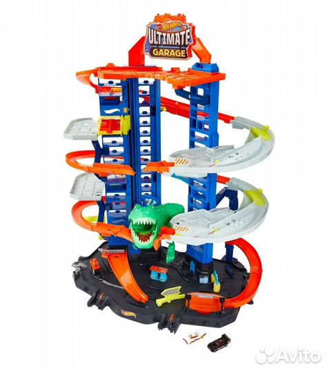 Трек хот вилс невообразимый гараж