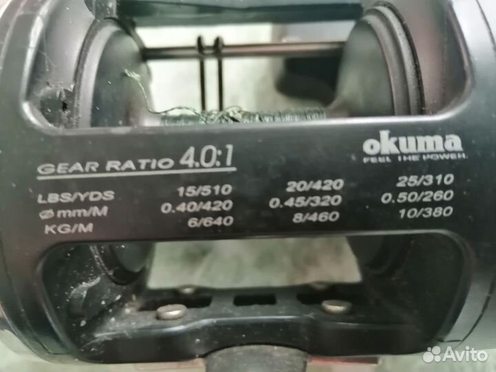 Катушка рыболовная инерционная