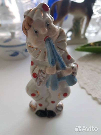 Клоуны фарфоровые