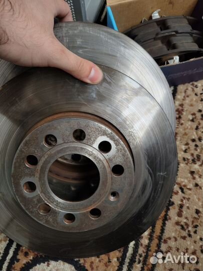 Комплект тормозов+диски+ колодки 282 Vag