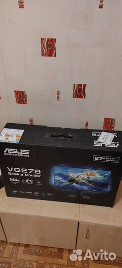 Монитор 144 гц Asus Vg279q