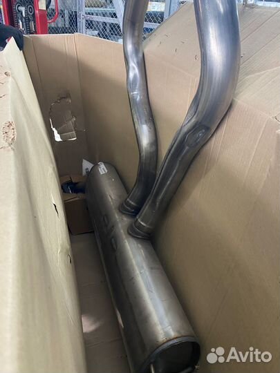 Задний дополнительный глушитель BMW