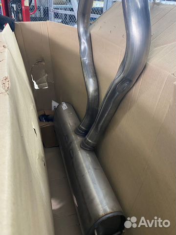 Задний дополнительный глушитель BMW