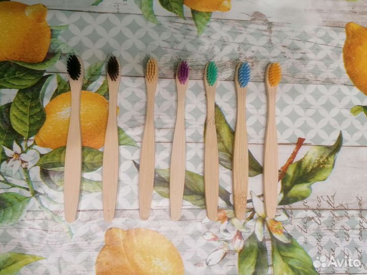 Детские бамбуковые зубные щётки
