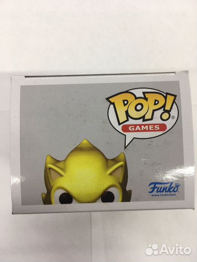 Фигурка Funko POP Super Sonic chase