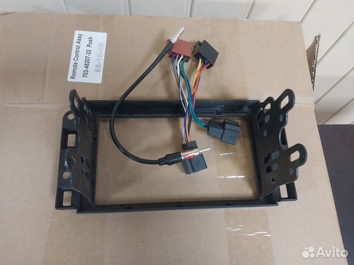 Рамка 2 din магнитолы Шевроле Каптива