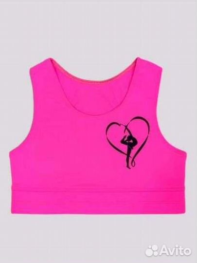 Новый комплект:топ,шорты,наколенники на акробатику