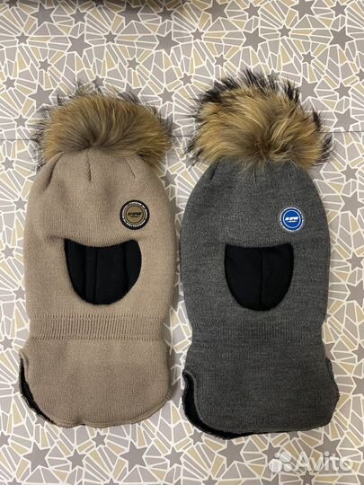 Новая Шапка шлем зимняя для девочки мальчика