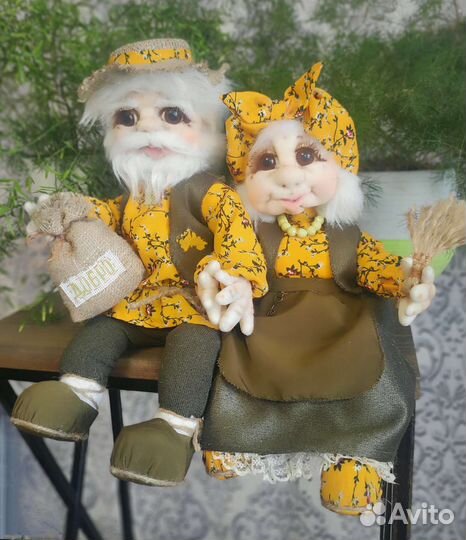 Домовой и Домовиха ручной работы