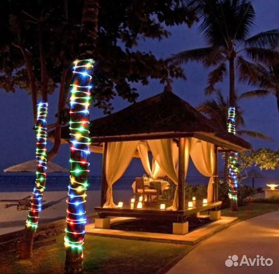 Гирлянда на солнечной батарее