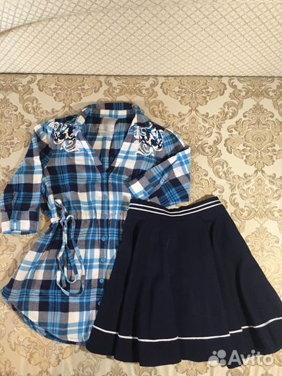Детские вещи пакетом на девочку 15-16 лет