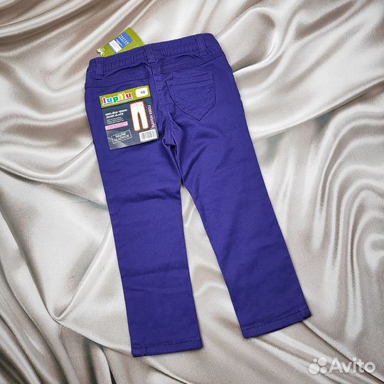 Джинсы для девочки 98 Lupilu