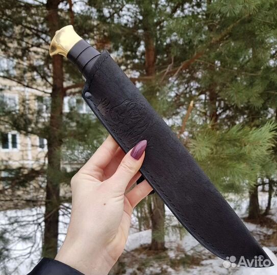 Пластунский нож (х12мф в булате )