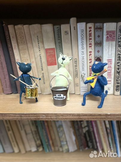 Коты ручной работы «Музыканты»