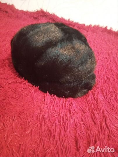 Меховая мужская кепка