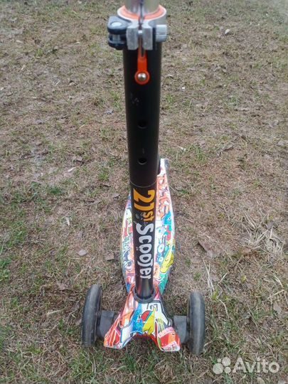 Самокат детский трехколесный