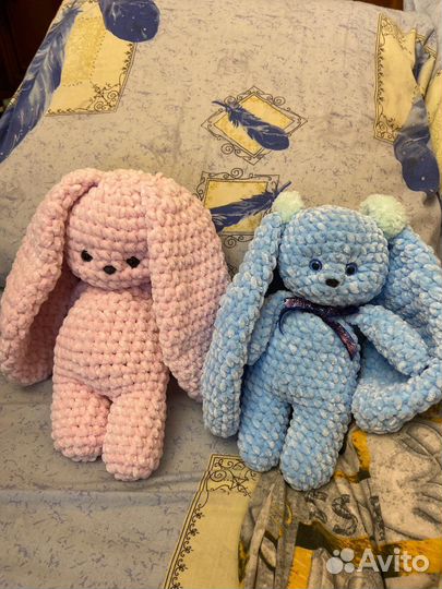 Вязаные игрушки ручной работы