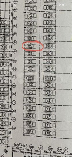 Машиноместо, 20 м²