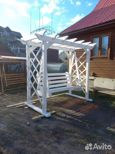 Пергола, пергола качели