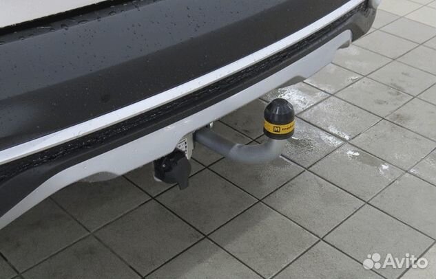 Фаркоп для KIA Seltos 2020-2022 (оцинк. Шар)