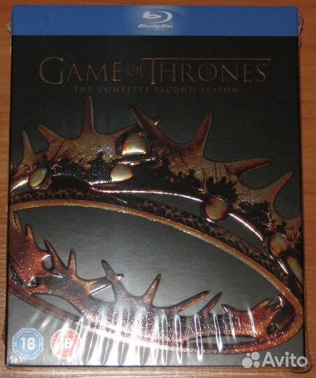 Blu-ray - Игра престолов - Season 2 без русского
