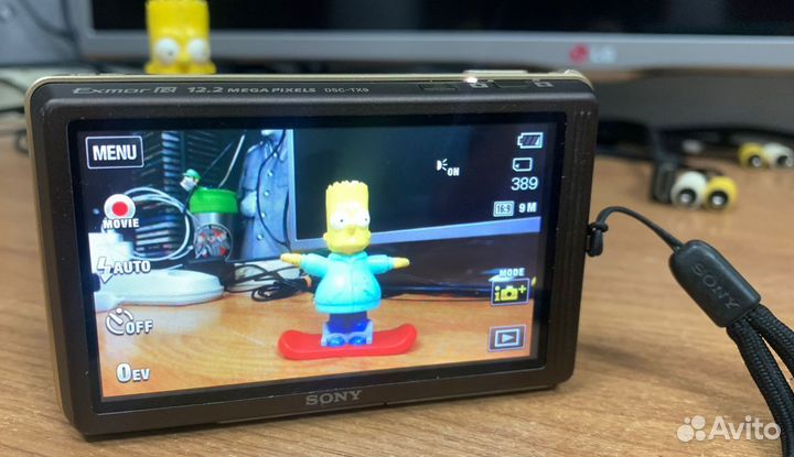 Цифровой фотоаппарат sony tx9