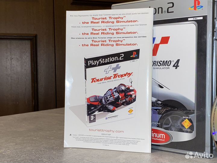 Gran Turismo 4 Sony PS2 Pal лицензия