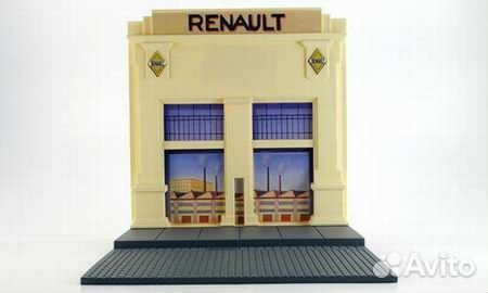 Диорама Renault 1/43 Altaya