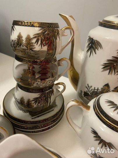 Кофейный сервиз. Япония. Фарфор