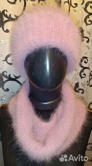 Зимняя шапка и снуд