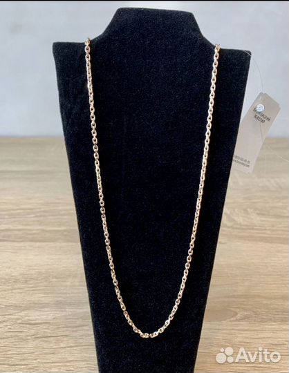 Золотая цепь якорь.Новая. 55см/11,26г