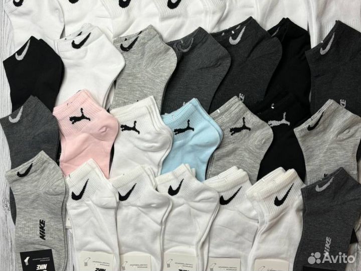 Носки nike короткие