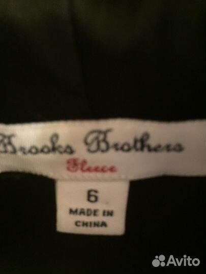 Brooks brothers пальто 6 л