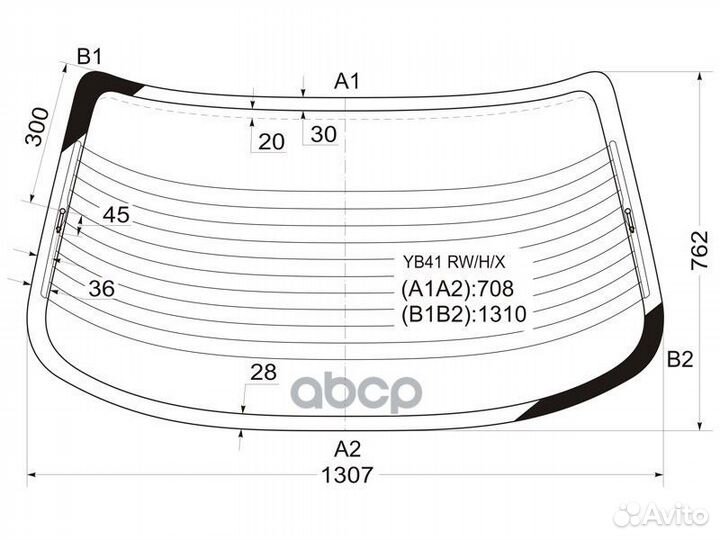 Стекло заднее с обогревом mitsubishi galant 4D