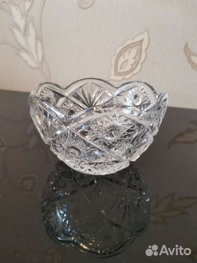 Хрустальная ваза