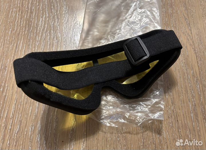 Очки для снегохода квадроцикла желтые