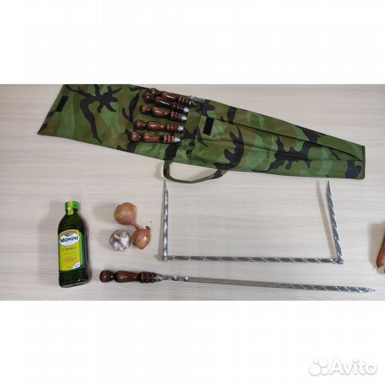 Набор шампуров в чехле