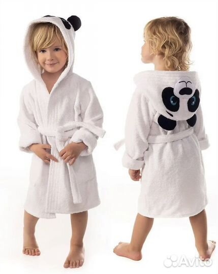 Халат банный детский новый