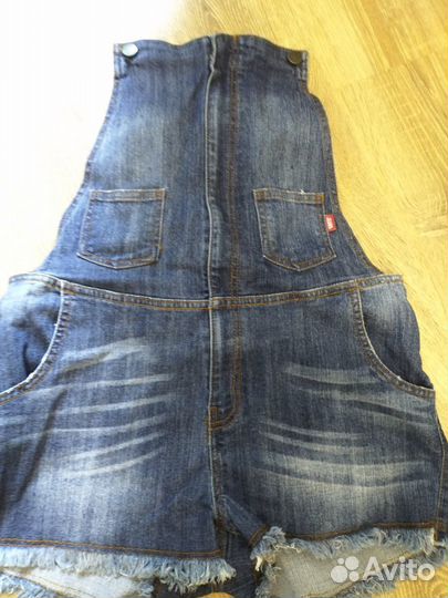Комбинезон джинсовый новый