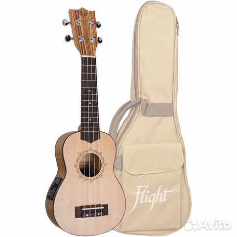 Укулеле Flight DUS320 EQ SP/ZEB