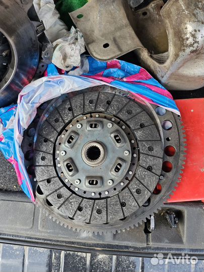Сцепление subaru 5MT обратный выжим