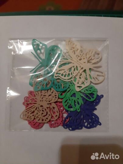 Бабочки из фоомиранга