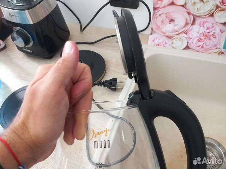 Чайник электрический бу scarlett