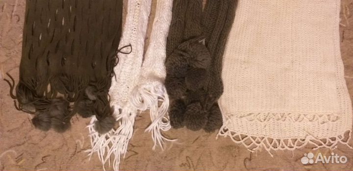 Шарфы пакетом 10шт.Цена за всё