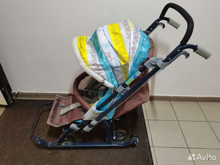 Санки коляска Ника 7 3