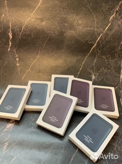 Apple magsafe leather wallet